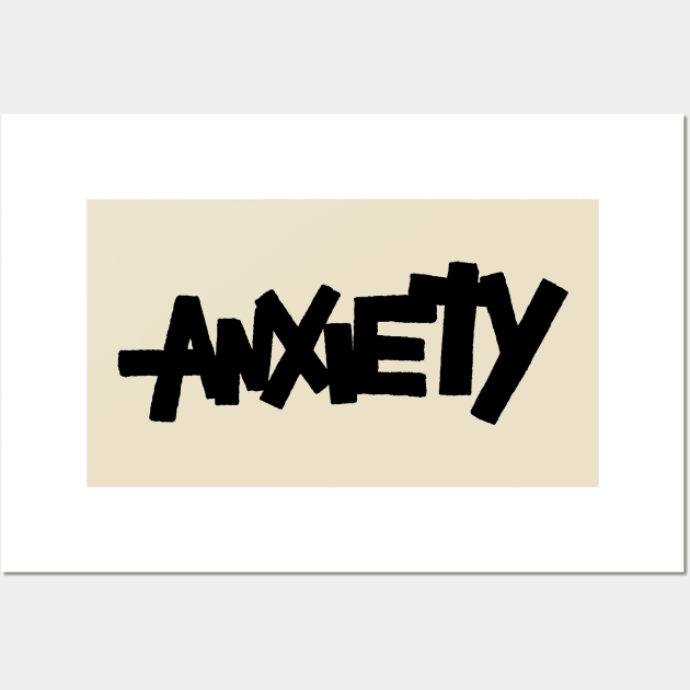 Anxiety Wall Art by MatthewTaylorWilson